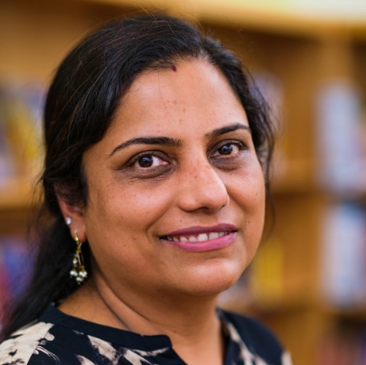 Nitika, substitute teacher at Wake County Public School System