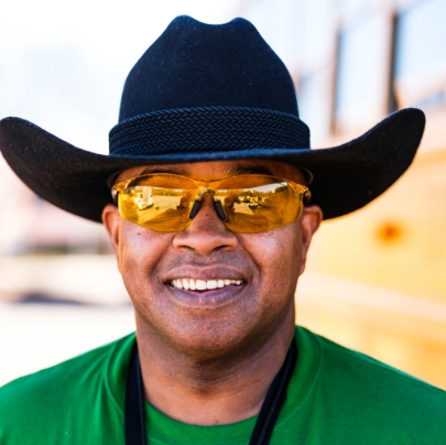 Maurice, bus driver with Wake County Public School System